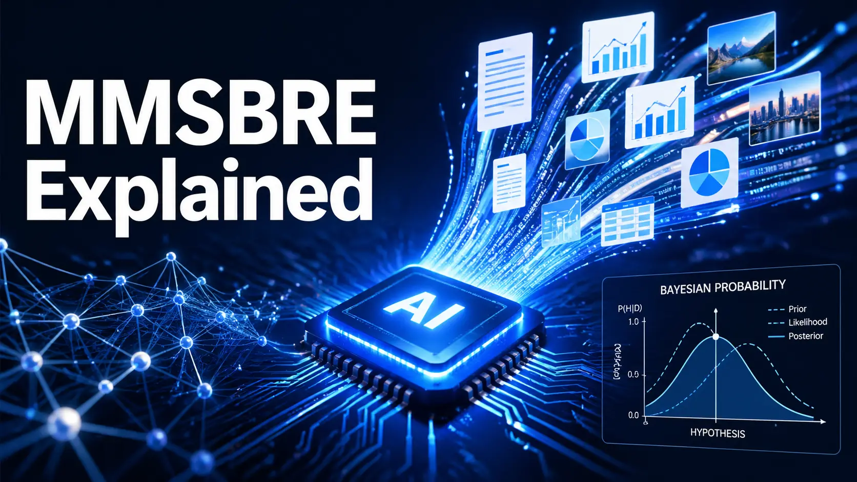 MMSBRE multi-modal sequential Bayesian regression estimator AI data science prediction model visualization